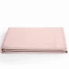 Drap plat Prémium 240 x 300 cm Rose Dragée>Coton Pur Discount