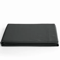 Drap plat Prémium 240 x 300 cm Marron coton><noscript><img width=
