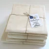 Drap plat en 100% coton biologique (180x290 cm - Sable)>Tradilinge Discount