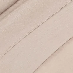 Drap plat en lin lavé beige, 230x255 cm -><noscript><img width=