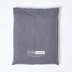 Drap plat en lin lavé gris, 240x300 cm -><noscript><img width=