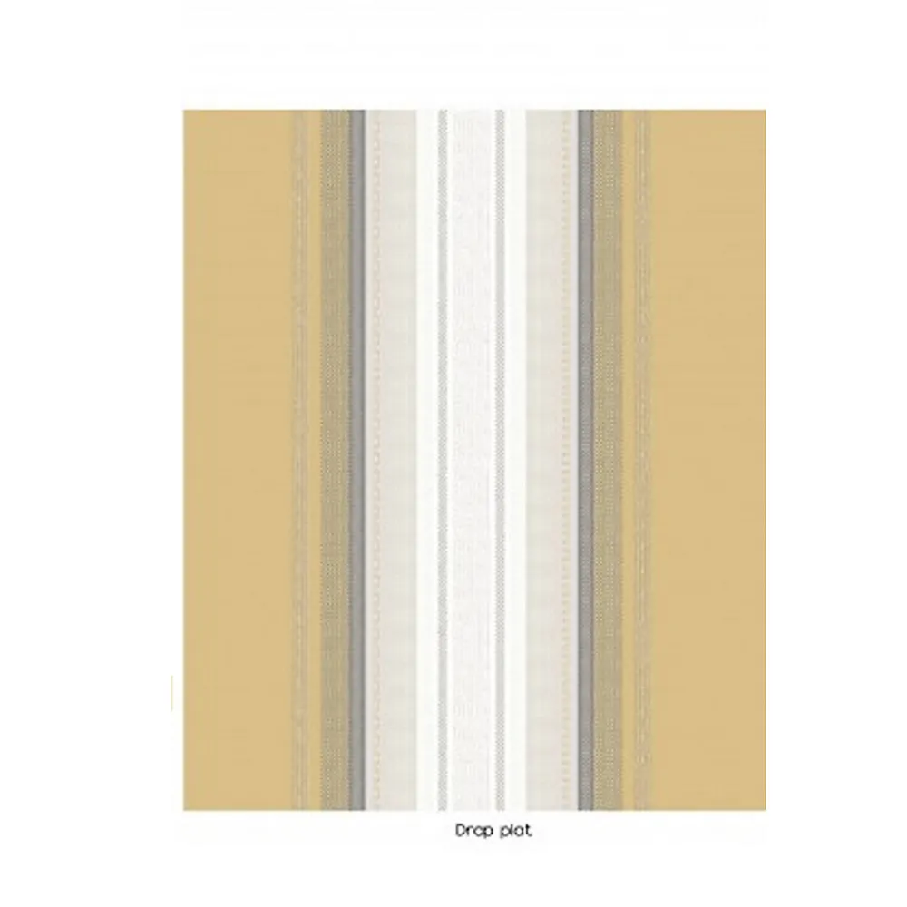 Drap plat en percale de coton au style ethnique chic (280x325 cm - Jaune)>Tradilinge Outlet
