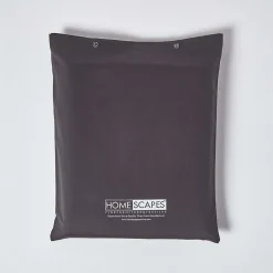 Drap plat en satin de coton égyptien 1000 fils gris foncé, 180x290 cm -><noscript><img width=