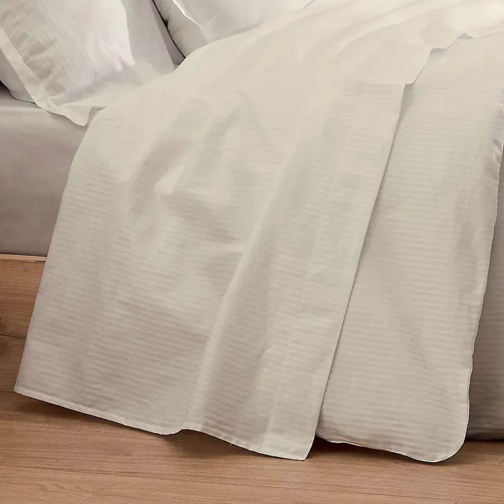 Tradilinge Drap plat esprit grand hôtel (240x310 cm - Sable)* Drap Plat