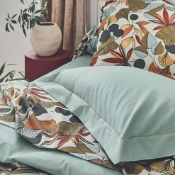 Drap plat esprit nature (180x290 cm - Vert)>Tradilinge Clearance