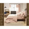 L'Effet Papillon Drap plat Gaïa 270x300 cm Rose gaze de coton* Drap Plat