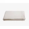 Drap plat Palace pur coton teint lavé, 63 fils/cm² - Palace Naturel - 270 x 290 cm pour lit King Size>Vent Du Sud New