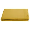 Drap plat Palace pur coton teint lavé, 63 fils/cm² - Palace Curry - 270 x 290 cm pour lit King Size>Vent Du Sud Hot