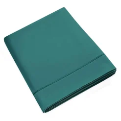Coton Pur Drap plat percale de coton peigné "Julian" toutes dimensions - Julian Paon - 180 x 290 cm pour lit 1 place* Drap Plat