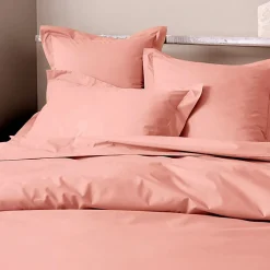 Drap plat percale de coton peigné 
