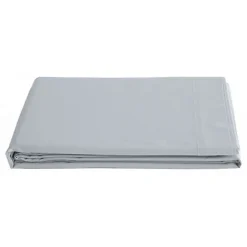 Drap plat percale pur coton peigné longues fibres 80 fils/cm² - Neige - 240 x 300 cm pour lit 2 places>Vent Du Sud Sale