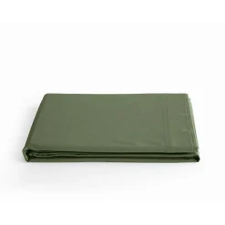 Vent Du Sud Drap plat percale pur coton peigné longues fibres 80 fils/cm² - Mousse - 180 x 290 cm pour lit 1 place* Drap Plat
