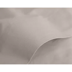 Vent Du Sud Drap plat percale pur coton peigné longues fibres 80 fils/cm² - Lin - 180 x 290 cm pour lit 1 place* Drap Plat