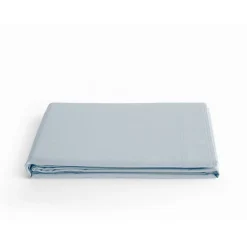 Vent Du Sud Drap plat percale pur coton peigné longues fibres 80 fils/cm² - Glacier - 240 x 300 cm pour lit 2 places* Drap Plat