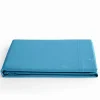 Coton Pur Drap plat Prémium 180x290 Turquoise* Drap Plat