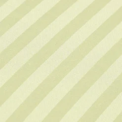 Drap plat satin rayé en coton égyptien 330 fils vert sauge, 178x255 cm -><noscript><img width=