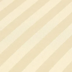 Drap plat satin rayé en coton égyptien 330 fils jaune pâle, 230x255 cm -><noscript><img width=