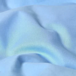 Homescapes Drap plat uni 100 % coton égyptien 200 fils bleu, 180x290 cm -* Drap Plat
