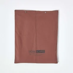 Drap plat uni 100 % coton égyptien 200 fils marron chocolat, 240x275 cm -><noscript><img width=