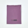 Homescapes Drap plat uni 100 % coton égyptien 200 fils violet, 178x255 cm -* Drap Plat