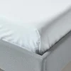 Homescapes Drap plat uni 100 % coton égyptien 200 fils blanc, 275x275 cm -* Drap Plat
