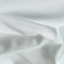Drap plat uni 100 % coton égyptien 200 fils gris argent, 275x275 cm ->Homescapes Clearance