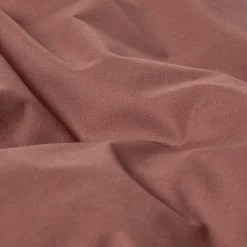 Drap plat uni 100 % coton égyptien 200 fils marron chocolat, 180x290 cm ->Homescapes Hot