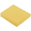 Drap Plat Uni en 100 % Coton (180x290 cm - Jaune)>Tradilinge New