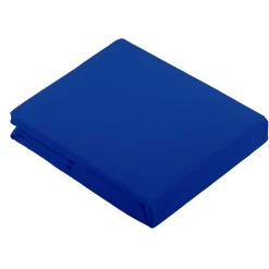 Tradilinge Drap Plat Uni en 100 % Coton (240x310 cm - Bleu Encre)* Drap Plat