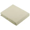 Drap Plat Uni en 100 % Coton (240x310 cm - Ecru)>Tradilinge Outlet