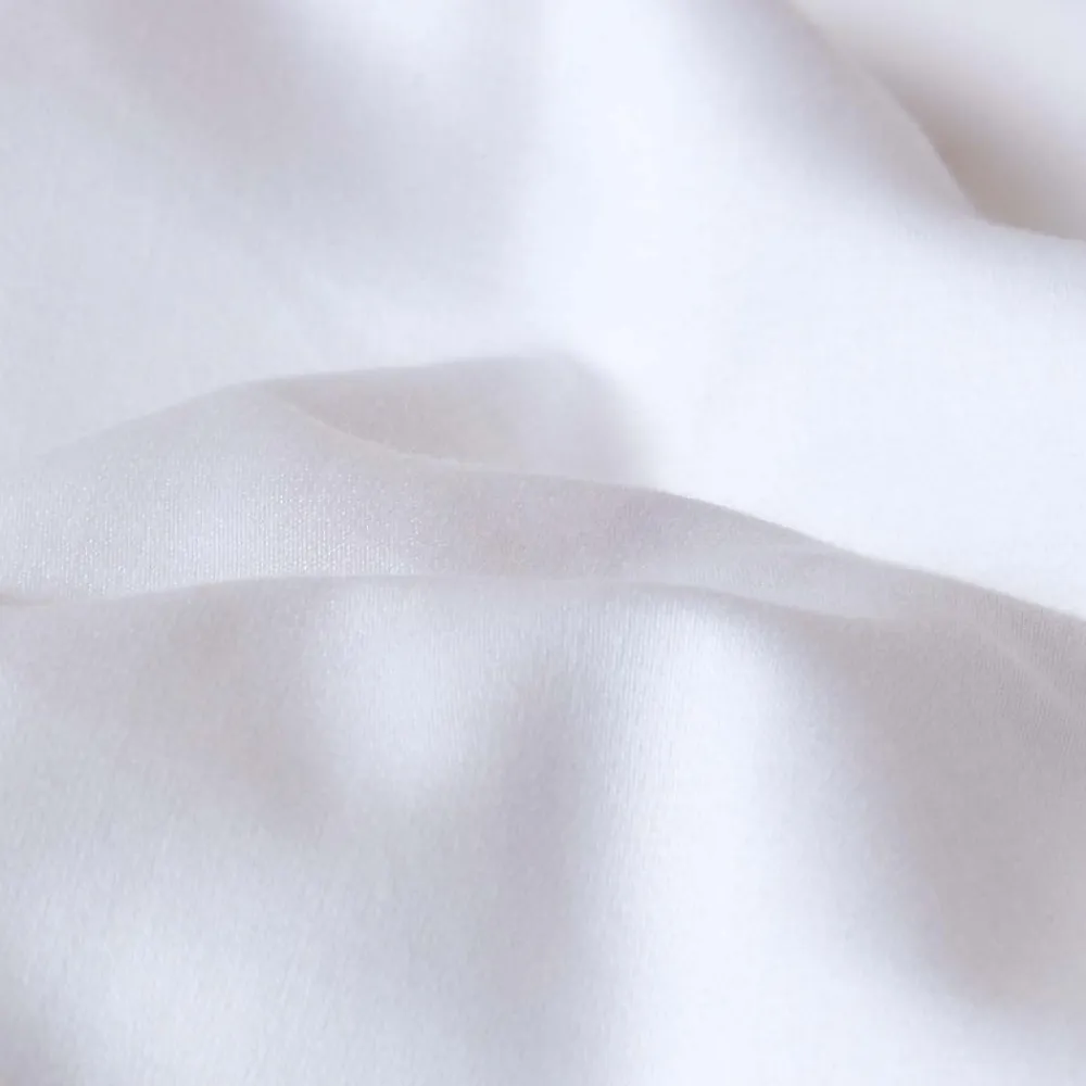 Drap plat uni en coton égyptien bio 400 fils blanc, 180x290 cm ->Homescapes Hot
