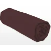 Drap-housse - - LH71599 - 160x200+25 cm - Marron>Lovely Home Online