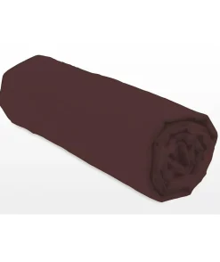Drap-housse - - LH71599 - 160x200+25 cm - Marron>Lovely Home Online