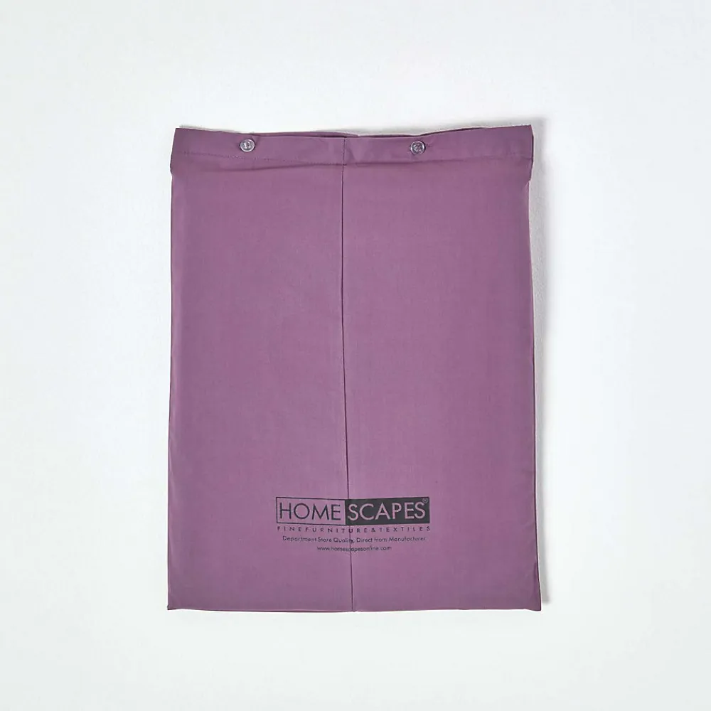 Drap-housse raisin 100% coton égyptien 200 fils 180 x 200 cm ->Homescapes Hot