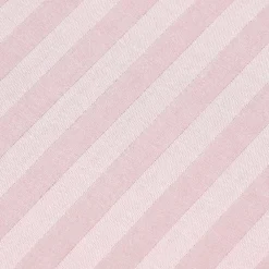 Drap-housse rayé 90 x 190 cm 100% coton égyptien 330 fils coloris violet -><noscript><img width=