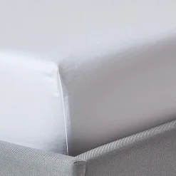 Homescapes Drap-housse uni 180 x 200 cm 100 % coton égyptien 1000 fils coloris blanc -* Drap Housse|Drap Housse