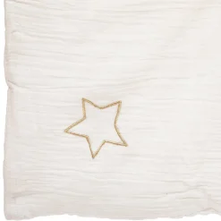 Atmosphera Créateur D'Intérieur Édredon gaze de coton 100x140 blanc* Boutis, Couvre-Lit, Édredon