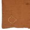 Atmosphera Créateur D'Intérieur Édredon gaze de coton 100x140 noisette* Boutis, Couvre-Lit, Édredon