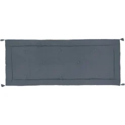 Édredon Night - coton - gris foncé - 70x180 cm - Atmosphera><noscript><img width=