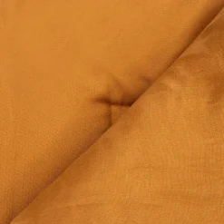 Atmosphera Créateur D'Intérieur Édredon velours 80x180 cm Sonia ocre* Boutis, Couvre-Lit, Édredon