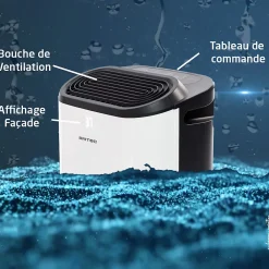 Britec Déshumidificateur + purificateur wifi 245W* Déshumidificateur D'Air