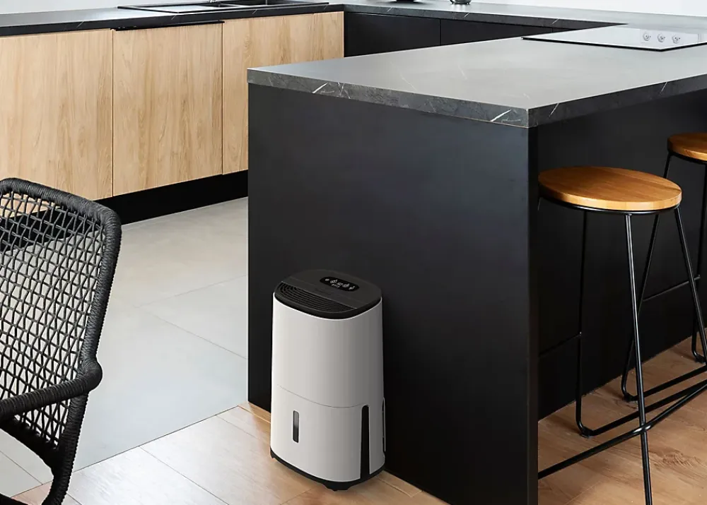 Meaco Déshumidificateur & Purificateur Dry Arete One 10L. Silencieux, basse conso. Élimine humidité & purifie l'air.* Déshumidificateur D'Air
