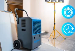 Hexwelt Déshumidificateur d'air industriel 50L/24H réservoir 5.5L absorbeur d'humidité 1 pièce.* Déshumidificateur D'Air