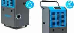 Déshumidificateur d'air industriel 138L/24H réservoir 10L absorbeur d'humidité 1 pièce.><noscript><img width=