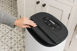 Meaco Déshumidificateur Dry Arete Two 10L. Silencieux, App, HEPA, Séchage linge. Idéal 1-2 chambres.* Déshumidificateur D'Air
