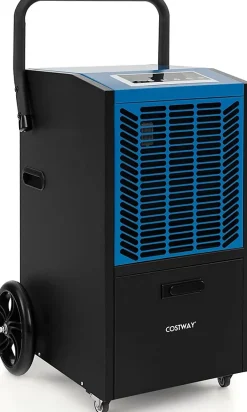 Giantex Déshumidificateur Professionnel 66L/Jour, Déshumidificateur Industriel pour Pièces jusqu'à 418 m²* Déshumidificateur D'Air