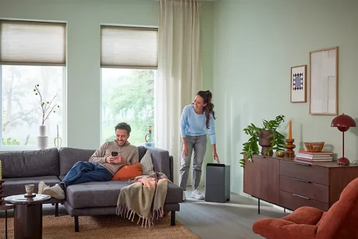 Qlima Déshumidificateur D812 Smart gris 12L/J 75m²* Déshumidificateur D'Air