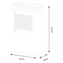 Déshumidificateur  WDH-316DB 16L/J><noscript><img width=