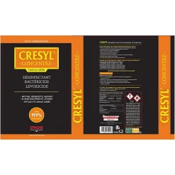 Spado Désinfectant bactéricide fongicide 1L, Cresyl* Désinfectant