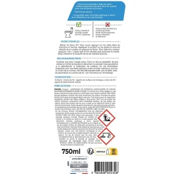 Starwax Désinfectant nettoyant gel javel WC 750 ml* Nettoyant Pour Wc